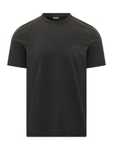ZEGNA - Crew Neck T-shirt with Logo - - LIDIASHOPPING® - Official Website