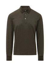 ZEGNA - Polo a Maniche Lunghe - Verde - LIDIASHOPPING® - Official Website