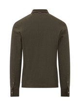 ZEGNA - Long Sleeve Polo Shirt - Green - LIDIASHOPPING® - Official Website