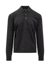 ZEGNA - Polo a Maniche Lunghe - Blu - LIDIASHOPPING® - Official Website