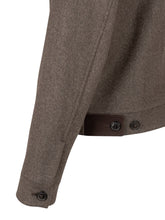 ZEGNA - Giubbotto con Collo Alto e Zip - Marrone - LIDIASHOPPING® - Official Website