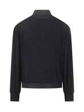 ZEGNA - Bomber Oasi con Collo a Coste - Blu - LIDIASHOPPING® - Official Website