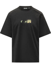 OFF-WHITE - T-shirt Spices Arrow con Motivi sul Petto - Nero - LIDIASHOPPING® - Official Website