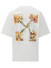 OFF-WHITE - Spices Arrow T-shirt with Chest Motifs - White - LIDIASHOPPING® - Official Website
