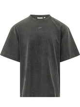 OFF-WHITE - T-shirt Swimming Face con Dettaglio Logo - - LIDIASHOPPING® - Official Website