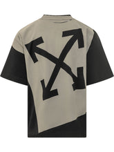 OFF-WHITE - Negative Arrow T-shirt with Front Print - Black - LIDIASHOPPING® - Official Website