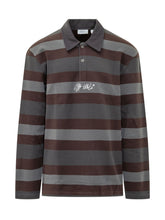 OFF-WHITE - Polo Stroke a Righe con Ricamo - Multicolore - LIDIASHOPPING® - Official Website