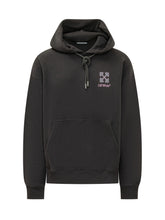 OFF-WHITE - Felpa Small Arrow con Cappuccio e Emblema sul Petto - Nero - LIDIASHOPPING® - Official Website
