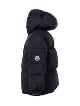 MONCLER KIDS - Piumino Jareth con Cappuccio - Blu - LIDIASHOPPING® - Official Website