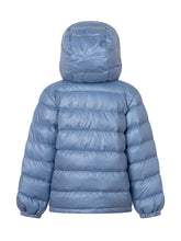 MONCLER KIDS - Giacca Icarus Trapuntata con Cappuccio - Blu - LIDIASHOPPING® - Official Website