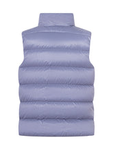 MONCLER KIDS - Gilet Bernard Trapuntato - Blu - LIDIASHOPPING® - Official Website