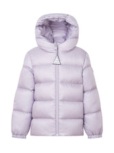 MONCLER KIDS - Piumino Sharon con Cappuccio - Viola - LIDIASHOPPING® - Official Website