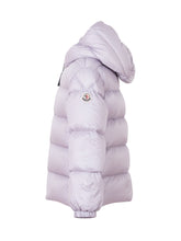 MONCLER KIDS - Piumino Sharon con Cappuccio - Viola - LIDIASHOPPING® - Official Website