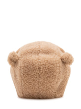 MONCLER KIDS - Cappello in Maglia con Orecchie - Beige - LIDIASHOPPING® - Official Website