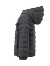 MONCLER KIDS - Quillon Giacca Trapuntata con Cappuccio - Blu - LIDIASHOPPING® - Official Website