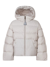 MONCLER KIDS - Piumino Xhante con Cappuccio - Bianco - LIDIASHOPPING® - Official Website