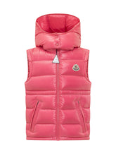 MONCLER KIDS - Ania Quilted Hooded Vest - Pink - LIDIASHOPPING® - Official Website