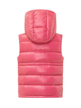 MONCLER KIDS - Ania Quilted Hooded Vest - Pink - LIDIASHOPPING® - Official Website