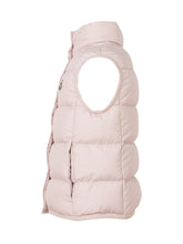 MONCLER KIDS - Gilet Badia con Collo Alto - Beige - LIDIASHOPPING® - Official Website