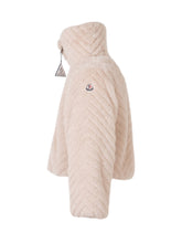 MONCLER KIDS - Piumino Eira con Pannelli Lucidi - Beige - LIDIASHOPPING® - Official Website
