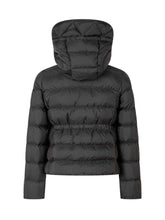 MONCLER KIDS - Piumino Avoce con Cappuccio - Nero - LIDIASHOPPING® - Official Website