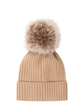 MONCLER KIDS - Cappello in Maglia con Logo - Marrone - LIDIASHOPPING® - Official Website