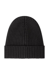 MONCLER KIDS - Cappello in Maglia - Nero - LIDIASHOPPING® - Official Website
