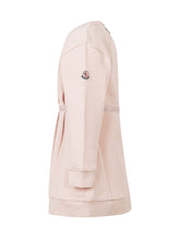 MONCLER KIDS - Abito con Pieghe e Vita Segnata - Rosa - LIDIASHOPPING® - Official Website