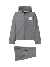 MONCLER KIDS - Hoodie and Trousers Set - Grey - LIDIASHOPPING® - Official Website