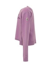 MONCLER KIDS - Maglia Corta con Ricamo - Viola - LIDIASHOPPING® - Official Website