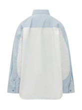 OFF-WHITE - Camicia Stripe Pop Lover - Blu - LIDIASHOPPING® - Official Website
