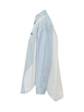 OFF-WHITE - Camicia Stripe Pop Lover - Blu - LIDIASHOPPING® - Official Website