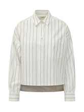 WEEKEND by MAX MARA - Camicia Certosa a Righe - Bianco - LIDIASHOPPING® - Official Website