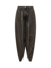 COPERNI - Pantaloni Sarouel con Zip Frontali - Marrone - LIDIASHOPPING® - Official Website
