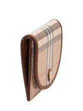 BURBERRY - Portafoglio Compatto con Patta - Marrone - LIDIASHOPPING® - Official Website