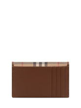 BURBERRY - Portafoglio Compatto con Patta - Marrone - LIDIASHOPPING® - Official Website