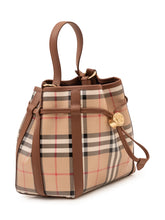 BURBERRY - Borsa Bucket Drawstring - Marrone - LIDIASHOPPING® - Official Website