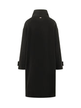 HERNO - Cappotto Lungo con Polsini Regolabili - Nero - LIDIASHOPPING® - Official Website