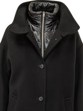 HERNO - Cappotto Lungo con Polsini Regolabili - Nero - LIDIASHOPPING® - Official Website