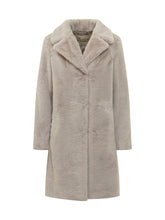 HERNO - Long Coat with Lapels - White - LIDIASHOPPING® - Official Website