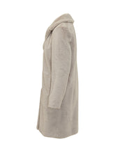 HERNO - Long Coat with Lapels - White - LIDIASHOPPING® - Official Website