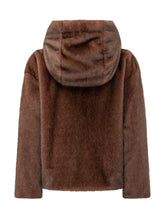 HERNO - Giacca con Cappuccio in Faux Fur - Marrone - LIDIASHOPPING® - Official Website