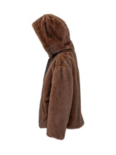 HERNO - Giacca con Cappuccio in Faux Fur - Marrone - LIDIASHOPPING® - Official Website