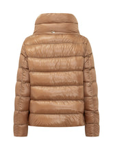 HERNO - Puffer Jacket with Wrap Collar - Brown - LIDIASHOPPING® - Official Website