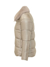 HERNO - Bomber Puffer Jacket with Wide Collar - Beige - LIDIASHOPPING® - Official Website