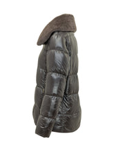 HERNO - Puffer Bomber with Wide Collar - Black - LIDIASHOPPING® - Official Website
