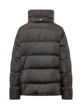 HERNO - Piumino Cappa con Nastri Decorativi - Nero - LIDIASHOPPING® - Official Website