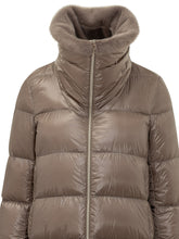 HERNO - Piumino Svasato con Collo Avvolgente - Beige - LIDIASHOPPING® - Official Website