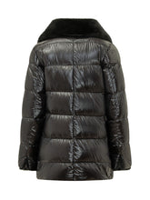 HERNO - Piumino Svasato con Collo Avvolgente - Nero - LIDIASHOPPING® - Official Website
