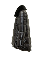 HERNO - Piumino Svasato con Collo Avvolgente - Nero - LIDIASHOPPING® - Official Website